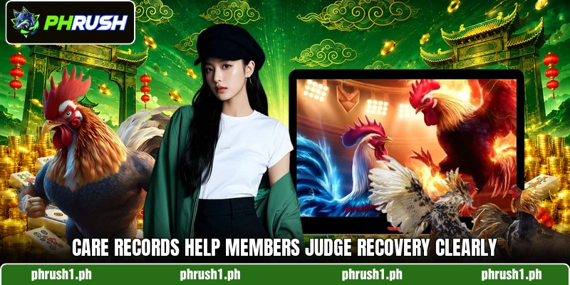 Care records help members judge recovery clearly Care records help members judge recovery clearly