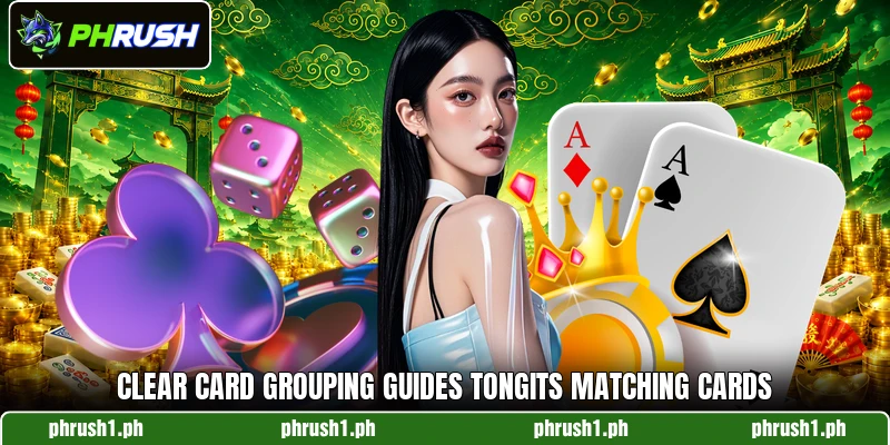 Clear card grouping guides tongits matching cards Clear card grouping guides tongits matching cards