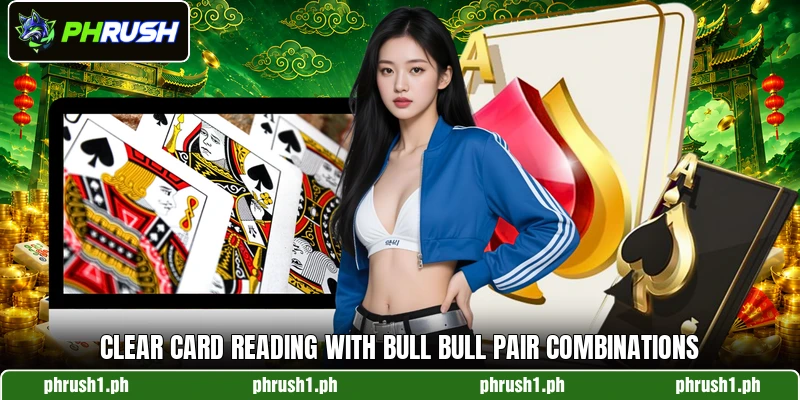 Clear card reading with bull bull pair combinations