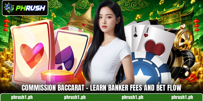 Commission Baccarat - Learn Banker Fees And Bet Flow