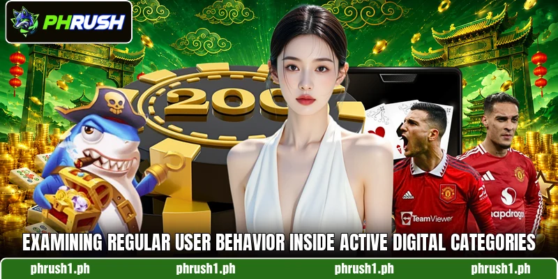 Examining regular user behavior inside active digital categories Examining regular user behavior inside active digital categories