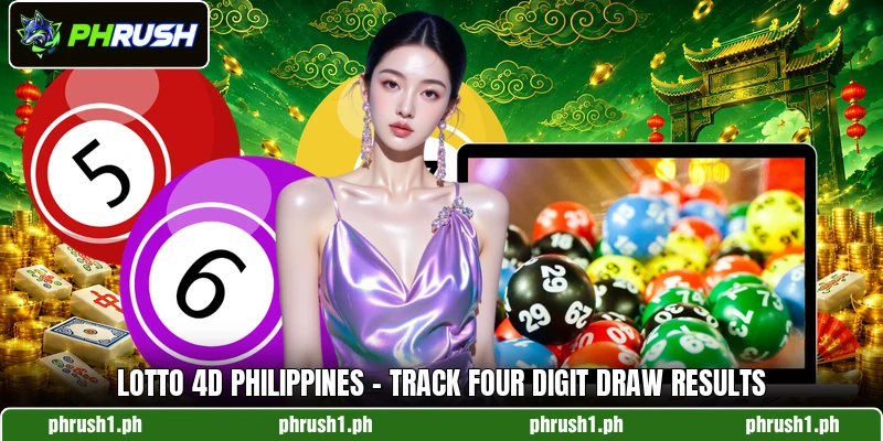 Lotto 4D Philippines - Track Four Digit Draw Results