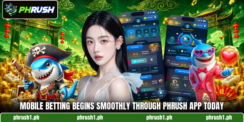 Mobile betting begins smoothly through PHRUSH app today