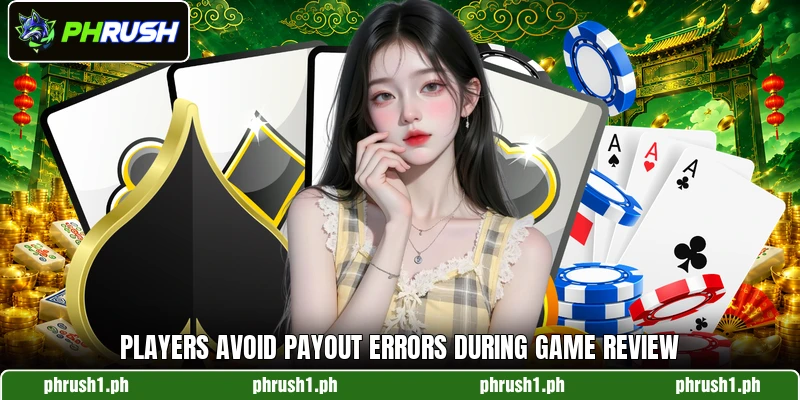Players avoid payout errors during game review Players avoid payout errors during game review