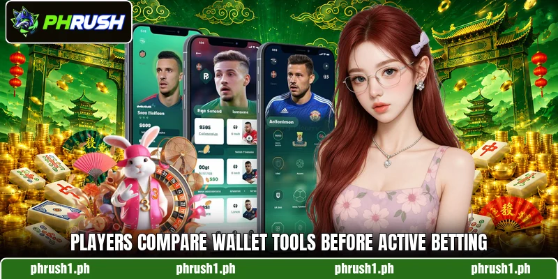 Players compare wallet tools before active betting