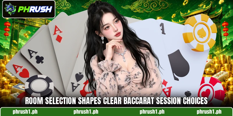 Room selection shapes clear baccarat session choices