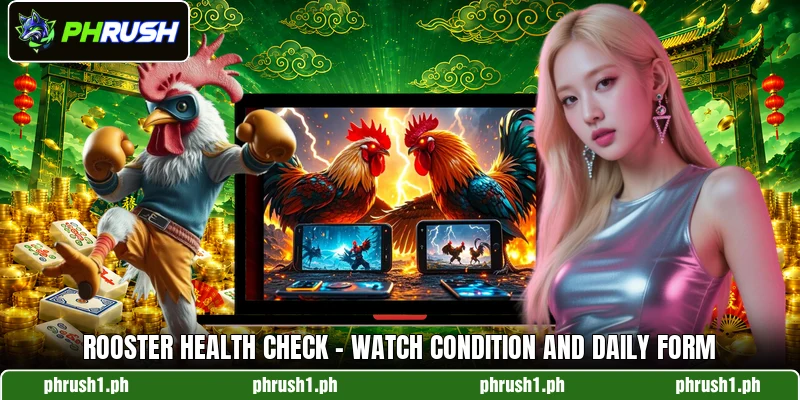 Rooster Health Check - Watch Condition And Daily Form