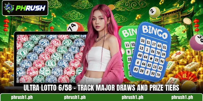 Ultra Lotto 6/58 - Track Major Draws And Prize Tiers